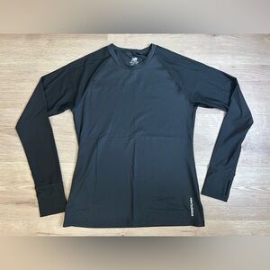 New Balance black long sleeve base layer top size medium